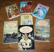 Mnoho titulů anglické literatury