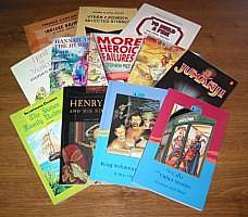 Mnoho titulů anglické literatury